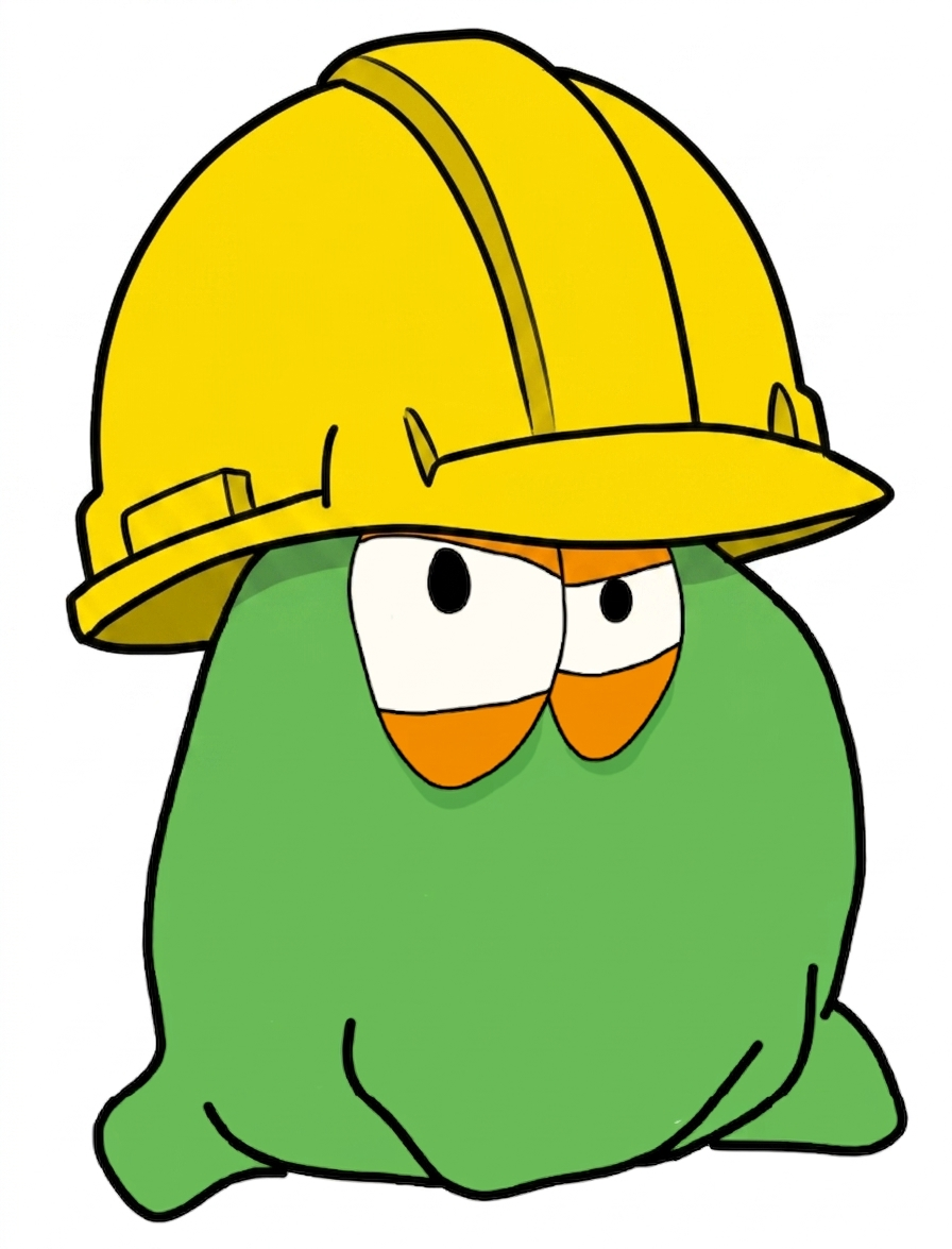 Don Billeto con casco de construcción